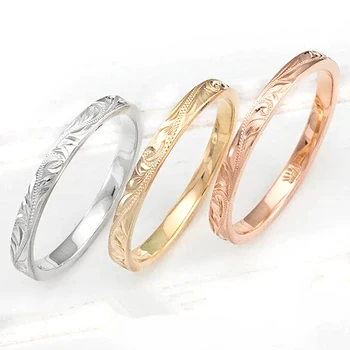 

Huitan Shiny Engraved Women Wedding Rings 3 Colors Available High Quality Bridal Engagement Rings Fashion Jewelry 2020 Drop Ship