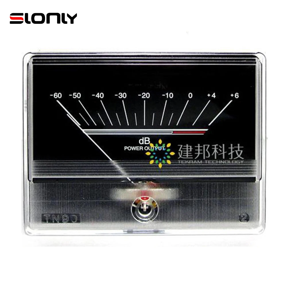 1 Pz-6 Pz Denon Amplificatore Di Tn-90 Livello Vu Meter Head Tube Audio Db Meter Bridge Potenza Misuratore Di Pressione Sonora Con Retroilluminazione 