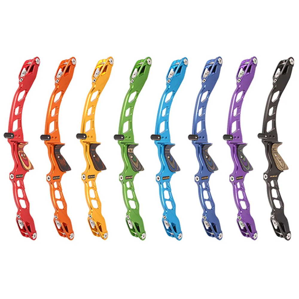 US $339.99 X10 ILF CNC High End Riser 25 Inches Bolt Alignment Wood Grip Suit RightLeft Hand DIY Recurve Bow for Archery Hunting Shooting