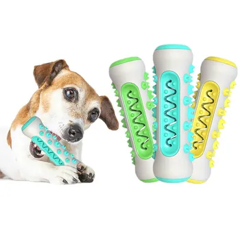 

MySudui Multifunction Pet Dog Molar Bite Toy Tooth Cleaner Bone Dog Chew Cleaning Toothbrush Toys Bite Resistant Treat Dispenser