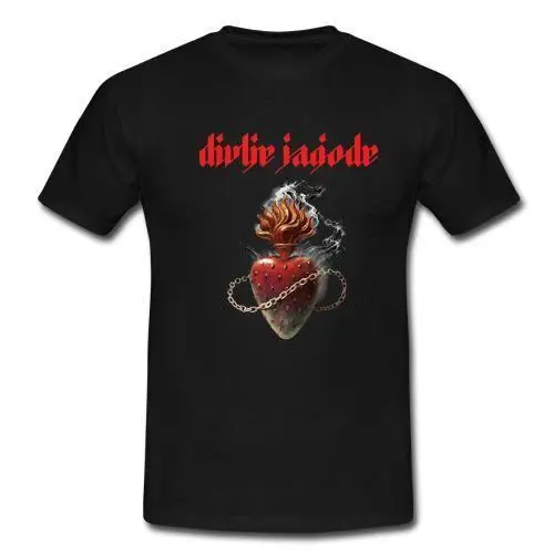 DIVLJE JAGODE Bosnian Heavy Metal Band T-shirt Tee Crvena jabuka XS S M L XL 2XLknitted comfortable fabric |