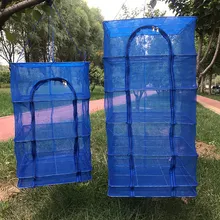 Экспортная Складная сетка для сушки рыбы, сетка для сушки мух, сеть для сушки воздуха и овощей