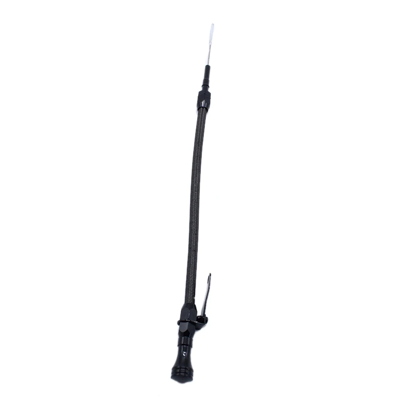 LS Car Engine Flexible Oil Black Dipstick Aluminum Stainless LS1 LS2 LSX 5.7 6.0