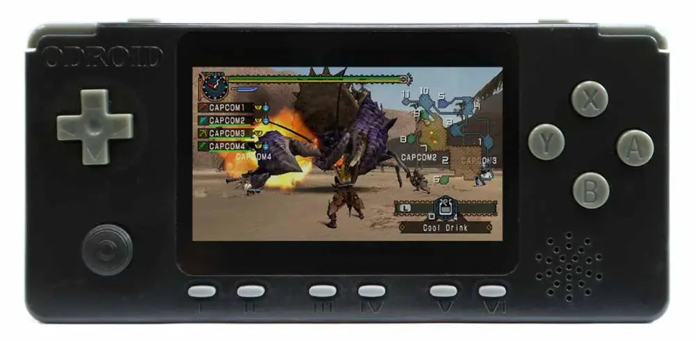 ODROID GO ADVANCE PSP DIY наборы RK3326 quad core A35 имитация 1|Демонстрационные стенды| |
