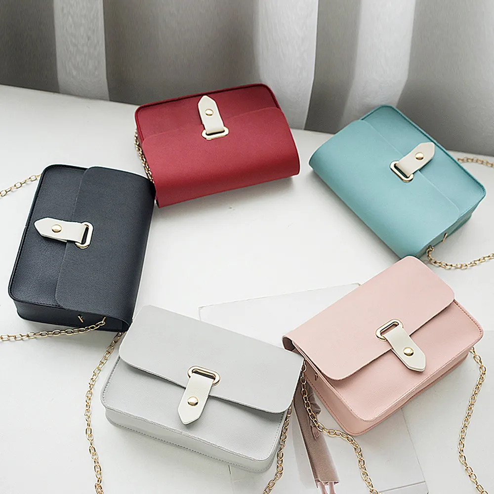 

2020 Women Fashion Small Crossbody Bags Mini Pu Leather Shoulder Messenger Bag For Girl Ladies Phone Purse Bolsas Mujer #T1P