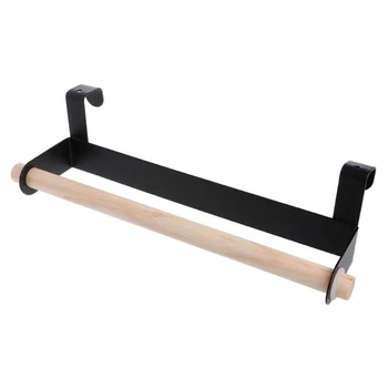 

Stylish Paper Towel Holder, Kitchen Towel Holder Roll Paper Storage Rack Tissue Hanger Under Cabinet Door