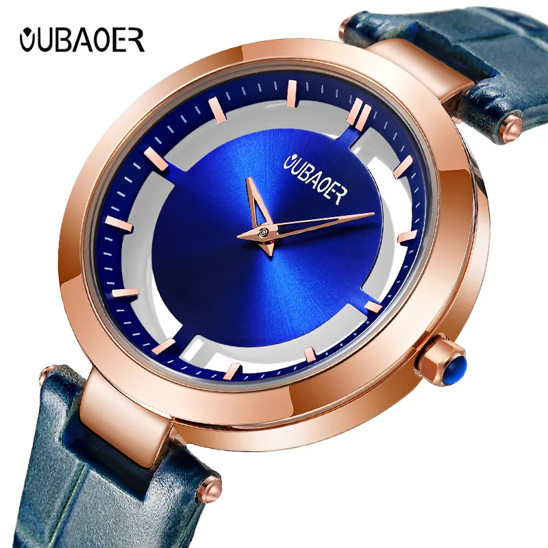 

Opel Children New Style Quartz Watch Women's Fashion And Personality Hollow out WOMEN'S Watch Ultra-Thin Watch Waterproof Genuin