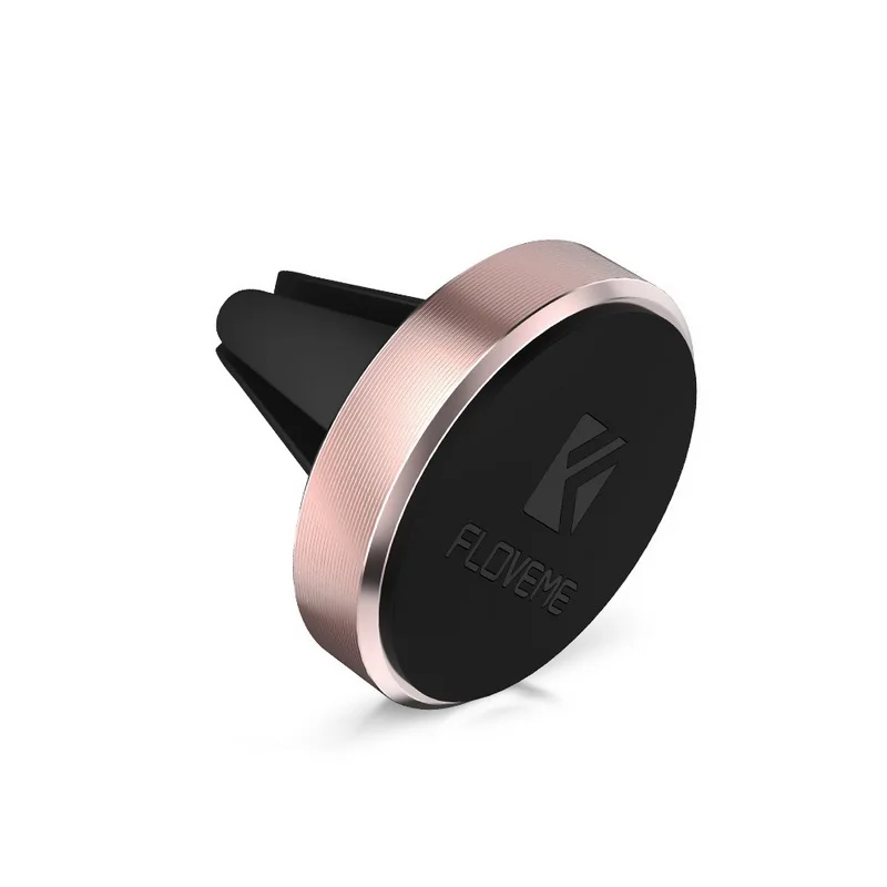 rosegold Автомобильный освежитель воздуха высокого качества Уникальный волшебный портативный воздушный выход мобильный поддержка популярный тонкий черный волшебный 2 цвета - Цвет: rosegold