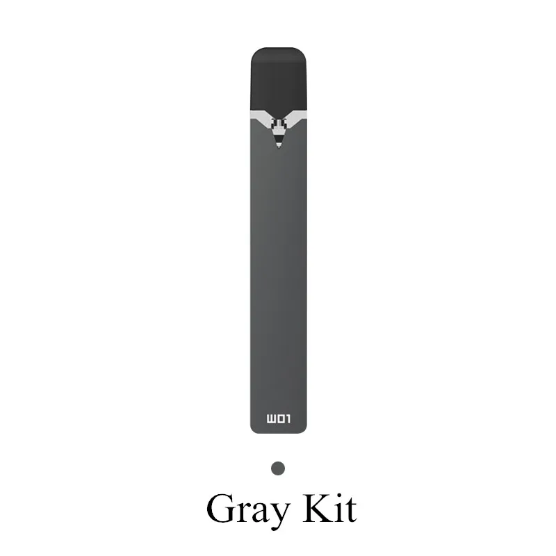 Gray Kit OVNS W01 Pod Vape ручка 280 мАч батарея светодиодный индикатор питания Pod картридж с испарителем электронная сигарета VS Minifit комплект - Цвет: Gray Kit