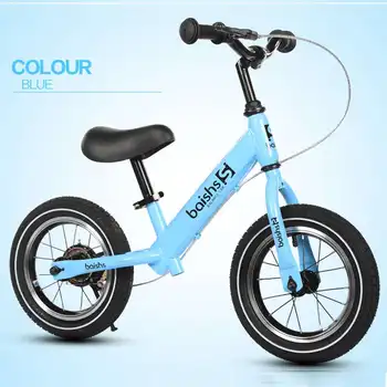 

Children Brake Bicycle No Pedal Bike Kid Balance Bike Scooter Outdoor toy Training Exercise Bicycle for 2-8Year 71x17x36cm pink