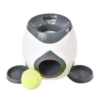 

Dog Slow Feeder Toy Ball Thrower Food Reward Machine Fetch Training Toys LBShipping