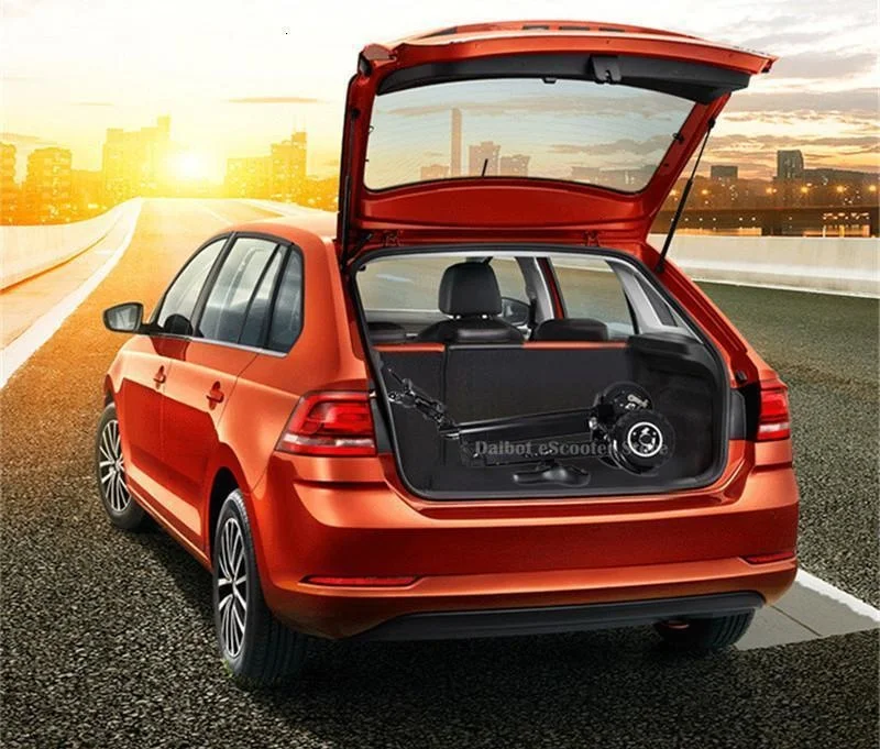 Daibot Folding Three Wheels Electric Scooter Electric Scooters 8'' 250W 36V Portable Electric Bikes Adults With Double Absorber  (10)