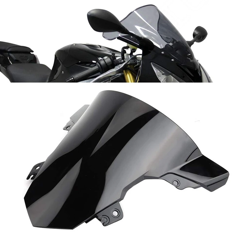 Ветровое стекло мотоцикла с двойным пузырьковым ветровым стеклом для S1000Rr- аксессуары для мотоциклов