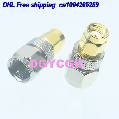 

DHL 100pcs Conversion Adapter female TV male to RPSMA male M RF connector for radio adapter connector 22cs