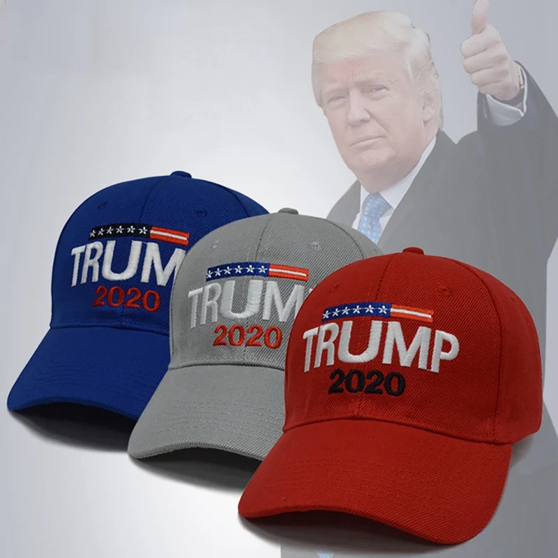 

Baseball Cap Adjustable Cotton Hat Headwear Outdoor Sports Wear American President Election Accessories