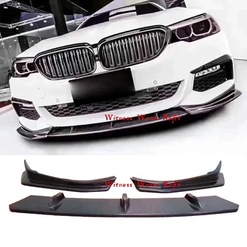 

Carbon Fiber / FRP Unpainted Front Bumper Lip Spoiler Splitters for BMW 5 Series G30 G31 M Sport 2016 - 2019