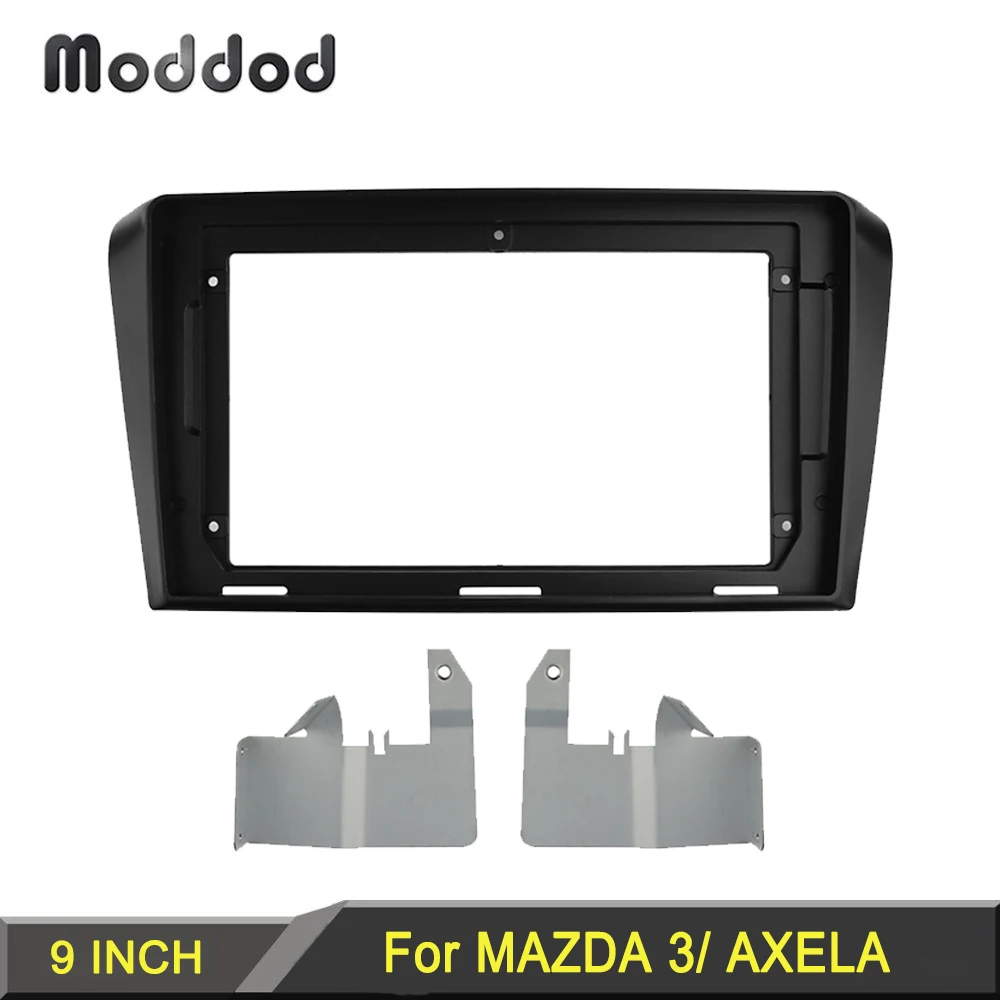 

9 inch 2 Din Car Radio Fascias for 2004-2009 MAZDA 3 AXELA Stereo Panel Dashboard Installation Trim Kit Frame GPS DVD Bezel