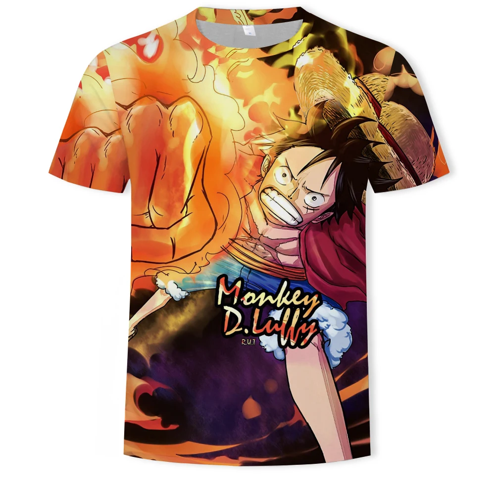 

2020 fashion explosion models 3D printed men's T-shirts with round neck short-sleeved diffuse products cute style summer T-shirt