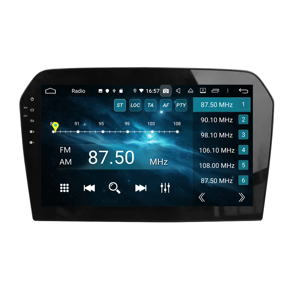 DSP Android 9 Автомобильный мультимедийный плеер gps автомобильный dvd плеер с навигацией плеер для VW Jetta для Volkswagen Jetta 2013+ магнитофон головное устройство