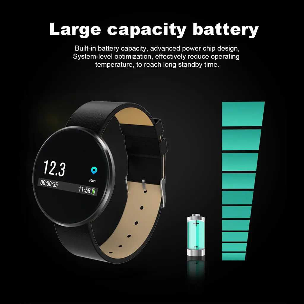 EPULA Fitness Tracker Smart Watch Heart rate blood pressure sleep monitoring watch Phone video sports smartwatch watch for adult