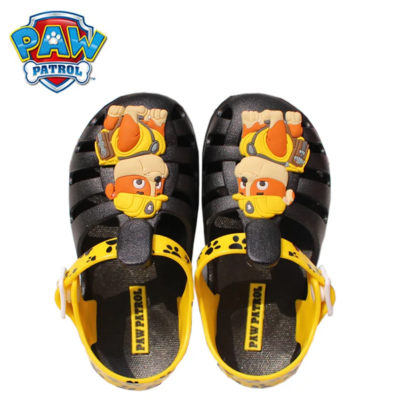 Paw patrol/летние тапочки; легкая обувь; очень мягкие детские сандалии и тапочки; домашняя противоскользящая Защита окружающей среды - Цвет: 4