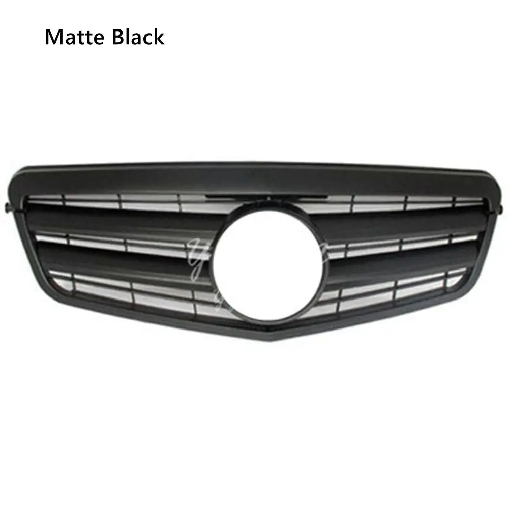 Для Mercedes Benz W212 E200 E250 E350 E550 2009-2013 Алмазный передний сетчатый гриль - Цвет: Style E