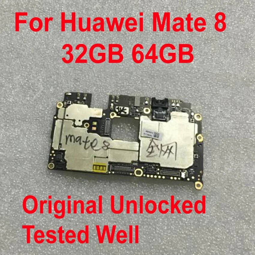 Оригинальная тестовая Рабочая материнская плата для Huawei Ascend Mate 8 с полным чипом