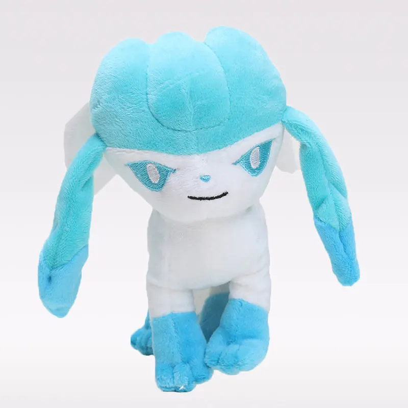 9 шт./лот 20 см Eevee плюшевые игрушки стоят Jolteon Sylveon Espeon Vaporeon Flareon мультфильм мягкое животное куклы подарок для детей