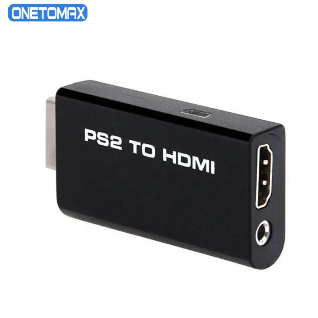 Convertitore Audio/Video Da Ps2 A Hdmi 480I/480P/576I Con Uscita Audio Da 3.5Mm Supporta Tutte Le Modalità Di Visualizzazione Ps2 Da Ps2 A Hdmi