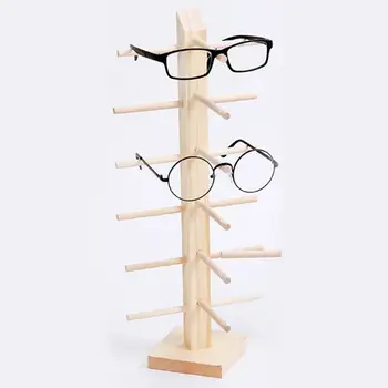 

Durable Wooden Packaging Multi Layer Jewelry Packaging Storage Racks Sunglasses Display Rack Watch Holder Organizers Stand