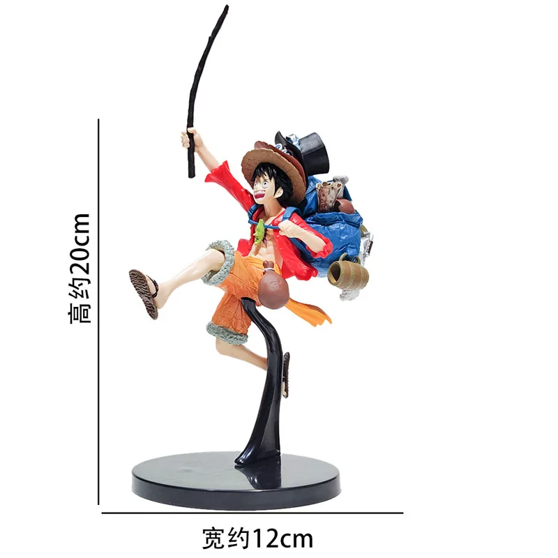 センチメートルアニメワンピースフィギュアランニングルフィバックパックスタイルの置物モンキー D フィギュア Action Figures Aliexpress