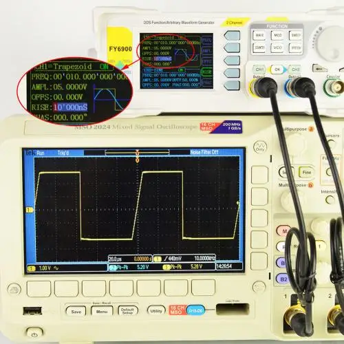 2 канала DDS генератор сигналов произвольной формы Генератор импульсных сигналов 20 Вт, 30 Вт, 40/60 МГц счетчик частоты fy6900 заменить FY6800 TB распродажа
