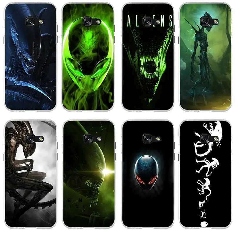 Xenomorph инопланетянин Хищник для Samsung Galaxy J3 J4 J5 J6 J7 J8 A3 A5 A7 2016 2017 2018 корпус чехол