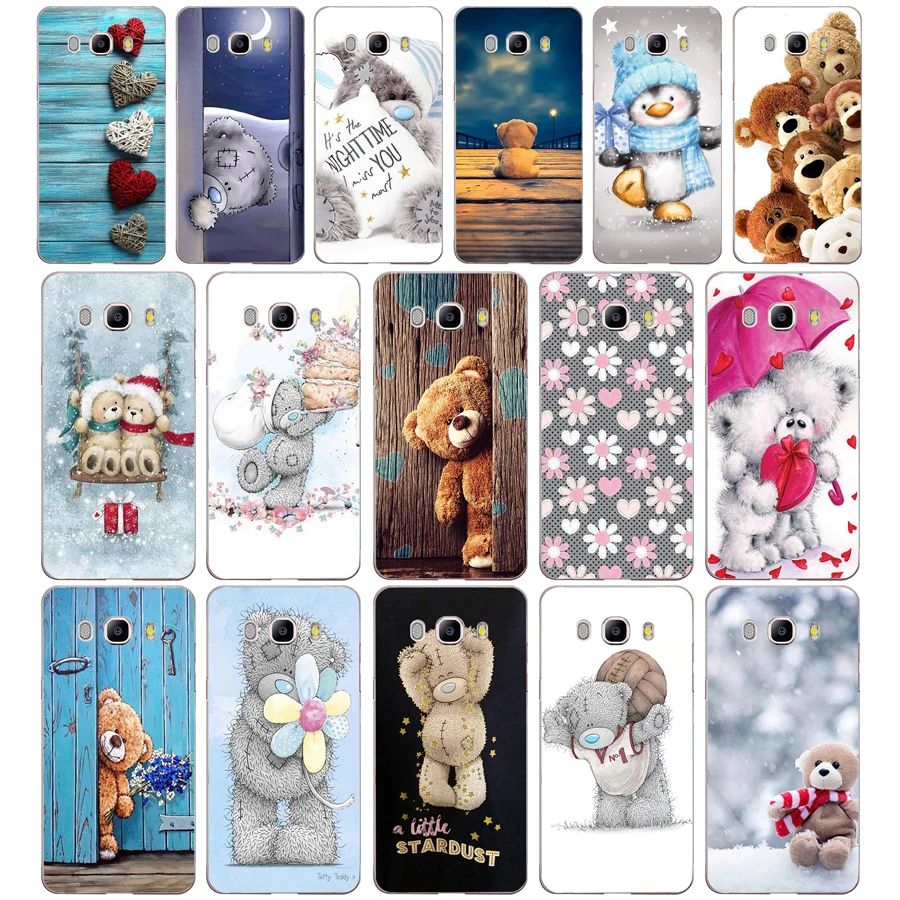 386FG Tatty Teddy Me To You Bear Soft Silicone Tpu Cover phone Case for Samsung j3 j5 j7 2016 2017 j330 j2 j6 Plus 2018 | Мобильные