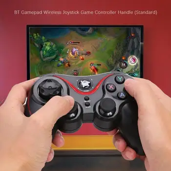

Durable Gamepad Portable Delicate Design Bluetooth Wireless Controller Gamepad with Stand Holder Gaming Remote Controller