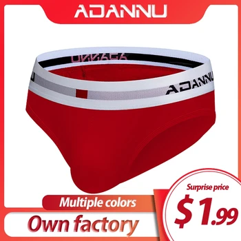 

Men Underwear Sexy Men Briefs Cotton Underpants Breathable U Pouch Comfortable Underpants Men Briefs Bikini Slip Homme Cueca