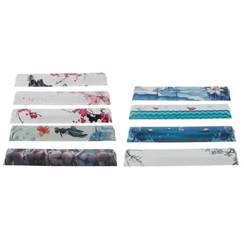 

SpaceBar Keycap PBT Five Sides Dye-Subbed Spacebar 6.25U Cherry Profile Space Bar Keycap for Mechanical Keyboard