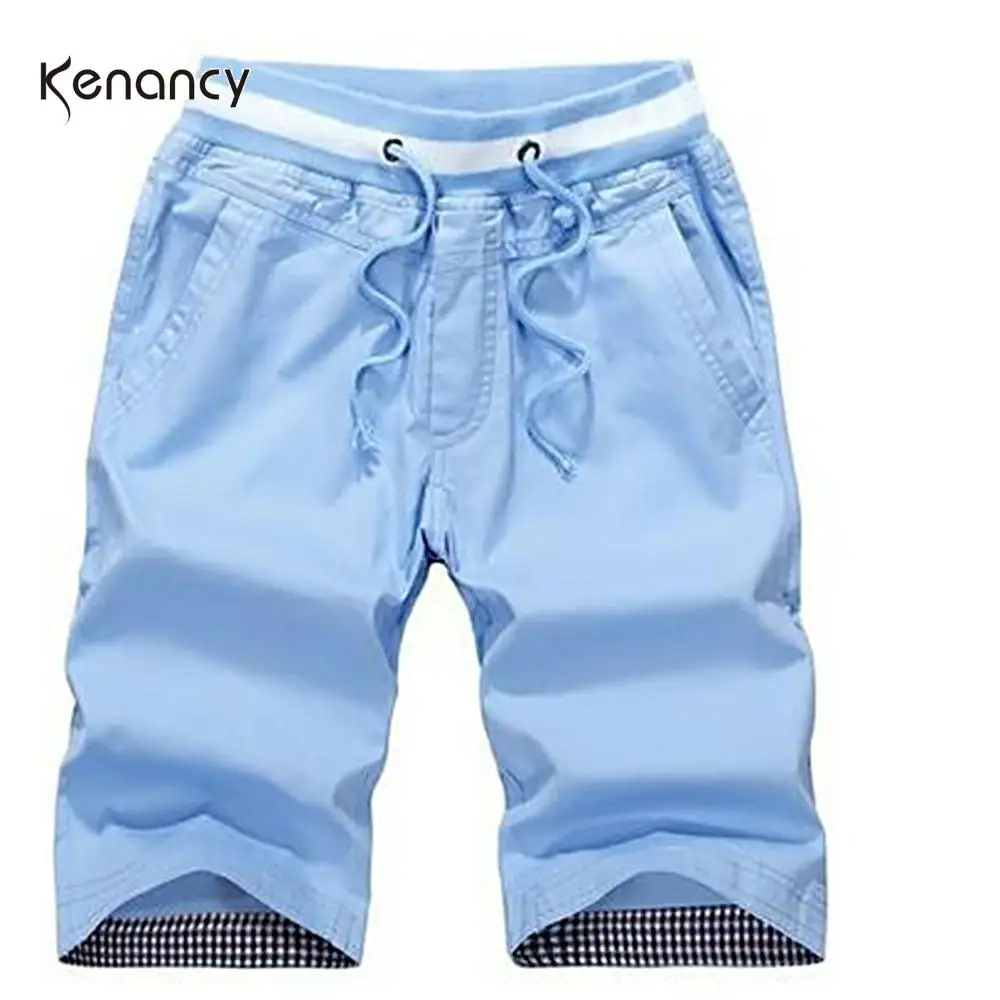 Летние мужские шорты из хлопка Hemiks тонкие пляжные брюки с 5 точками повседневные