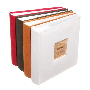 

1Pc Holds Photos Slip In Memo Photo Album Family Memory Notebook Picture Albums 200 Photos For Photographs Albums Book 4 Colors