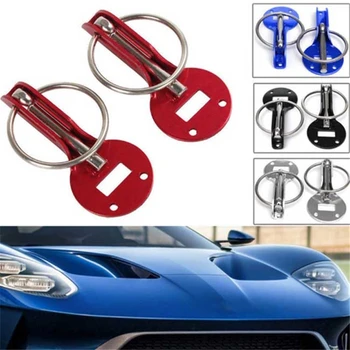 

Universal Cars Accessaries Aluminum Alloy Mount Hood Pin Bonnet Lock Kit Car Styling Tunning Lock Kit Down Hood Lock Latch Pins