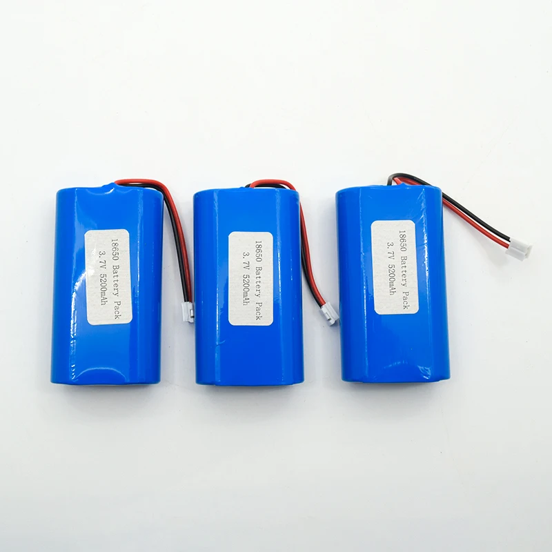 Перезаряжаемый литий-ионный 18650 3,7 v 5200mAh 1S2P 2600mah светодиодный фонарь 18650 Батарейный блок