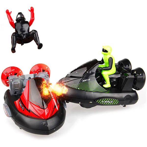 

2pcs HB Electric Remote Control Battle Bumper RC Car Horizontal Stripes Tire 2.4GHz Wireless Remote Control Toy RC Stunt Car