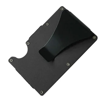 

Card Holder Business Aluminium Metal Case Convenient Card Case Protector Ultra-thin Wallet