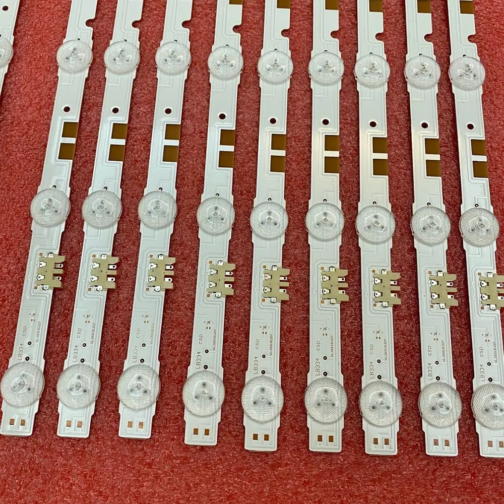 18 шт Светодиодная подсветка полосы для Samsung UA55JS7200 UE55JU6800 UE55JU6850 UE55JU6870U V5DR_550SCA 550SCB_R0
