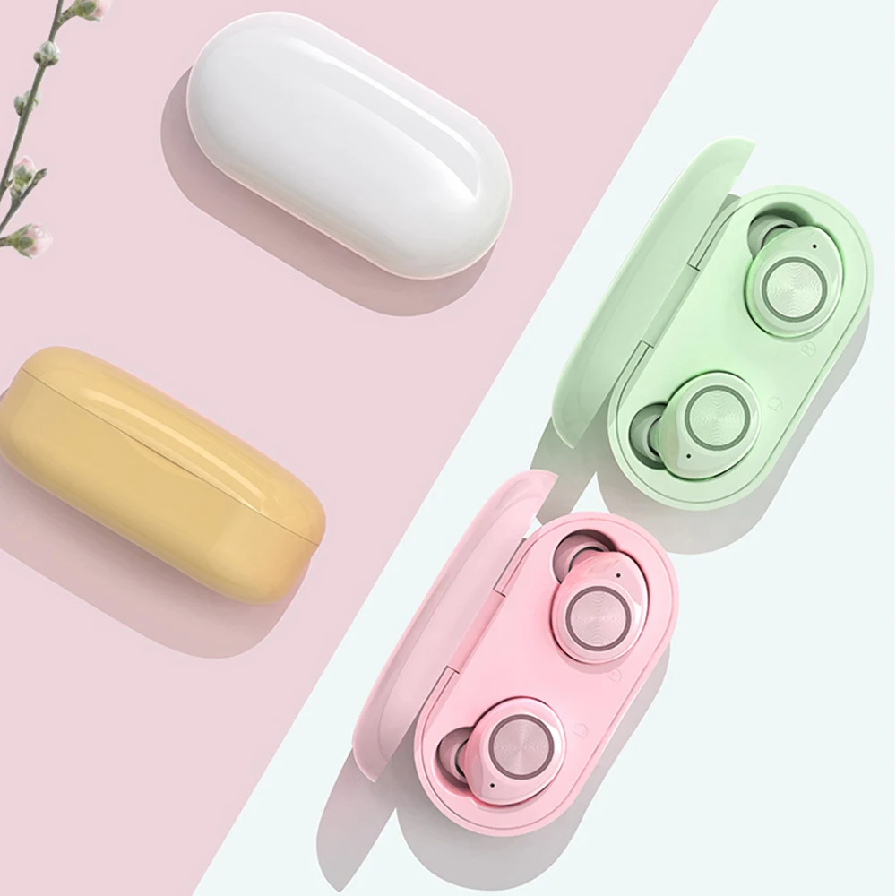 TW60 портативный Bluetooth 5 0 TWS наушники беспроводные bluetooth мини спортивные с двойным