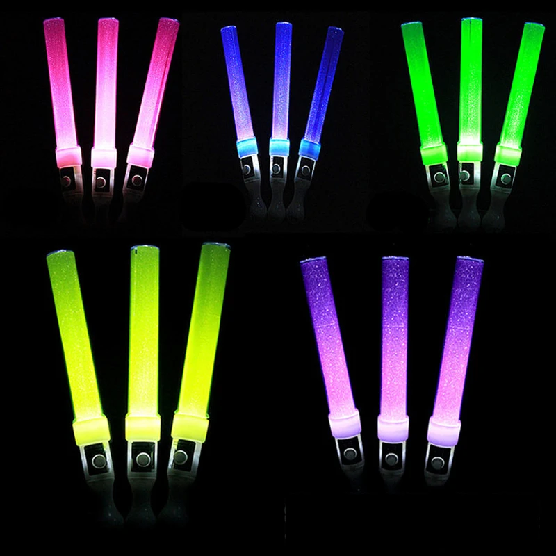 Glow Stick Festival Led Party Favors Concert Cheer Up Props Light Glowing Wands Flash Stick For Wedding Party Festival Supplies (11)