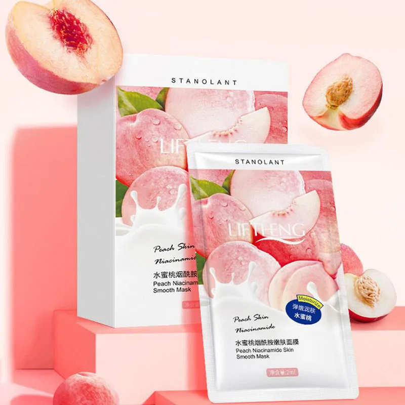 Best Buy Sleep-Mask Peach Niacinamide Shrink-Pore Moisturizing Brushing DdGXazZ6J