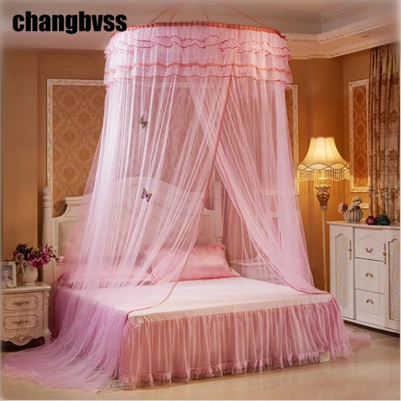 

Hot Universal Round Lace Fly Mosquito Net,Summer Bed Canopy Mosquito Netting,Net Bed For Babies Adult,mosquiteiros para camas