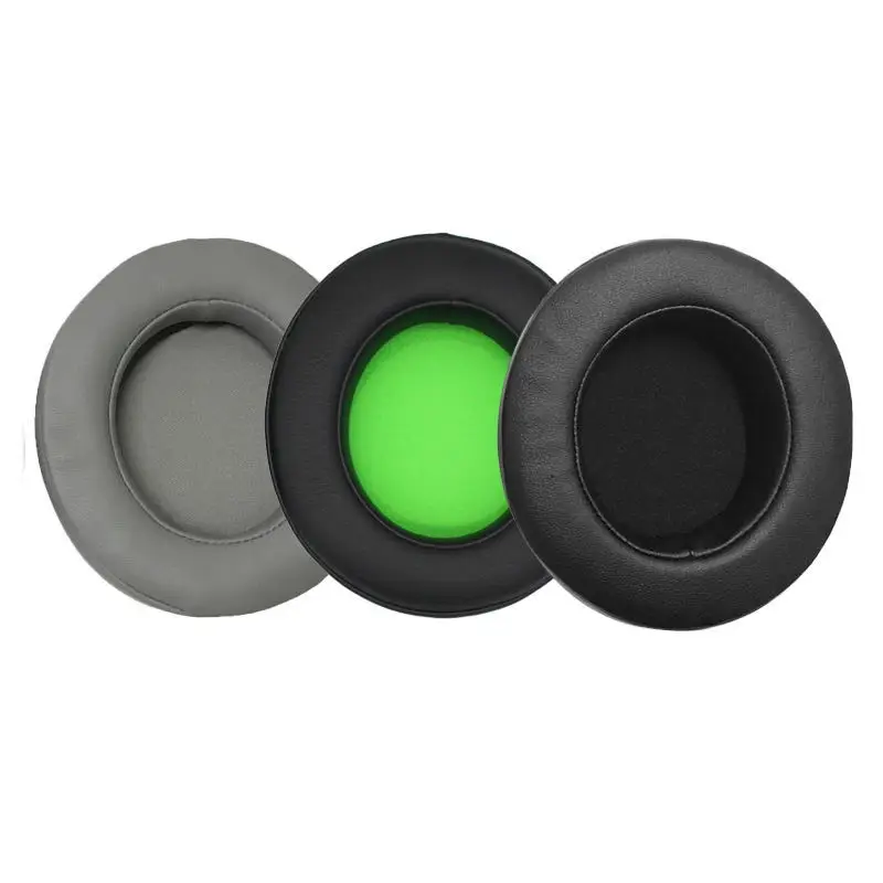 1 пара амбушюров для Razer Kraken Pro V2 сменные белковые кожаные Игровые наушники с пеной