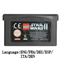 orange 32 бит видеоигры картридж Консоли Карты Краш серии ЕС Версия для nintendo GBA - Цвет: orange